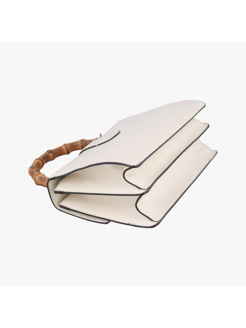 ★SOLD★ Gucci Dionysus Bamboo White Navy Red Leather Messenger Bag - Picture 7 of 15